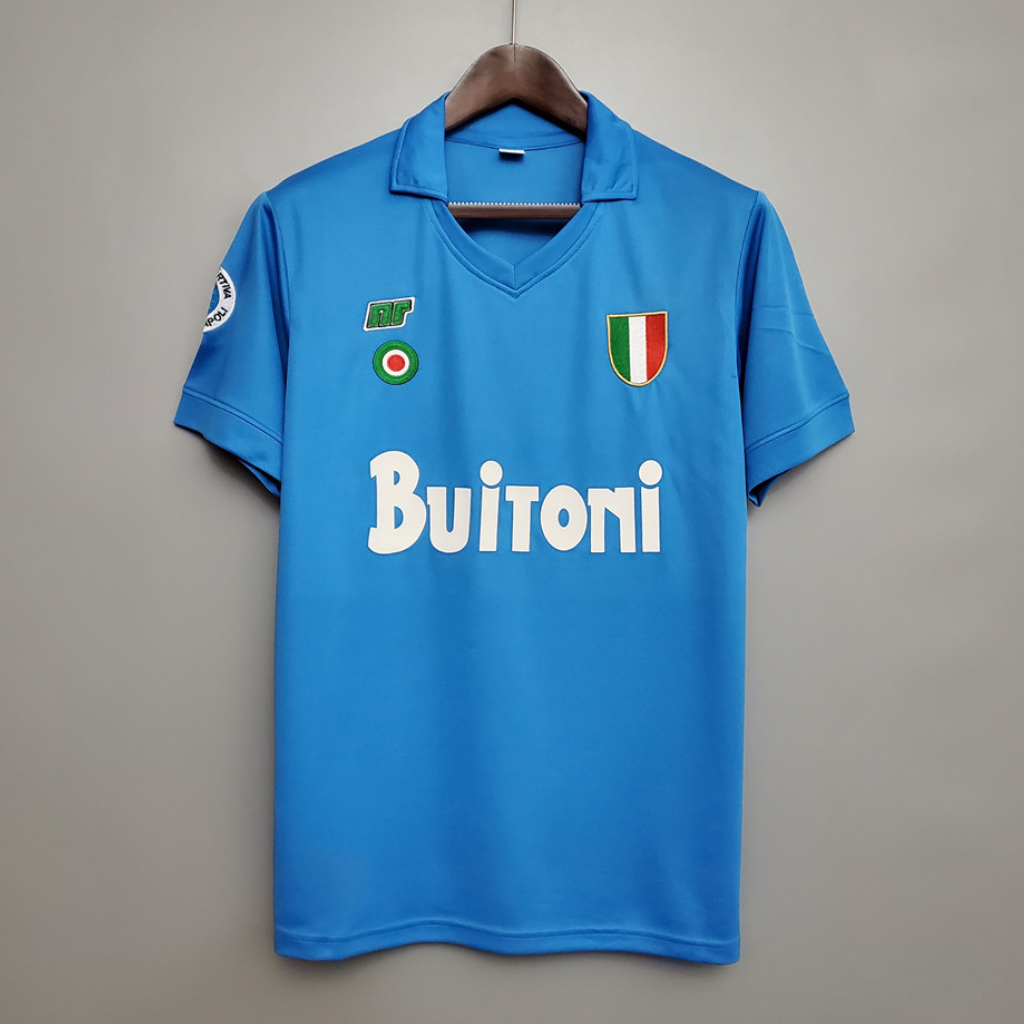 Camiseta primera equipación Napoli 87 del 88